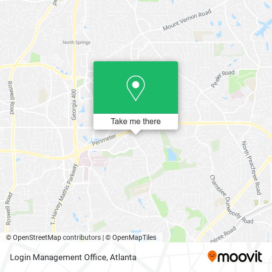 Login Management Office map