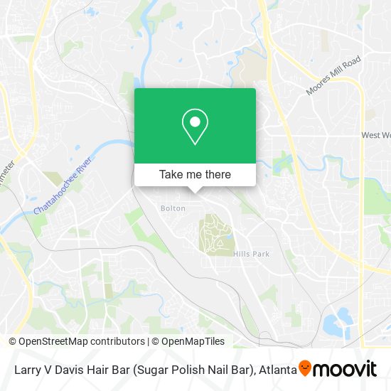 Larry V Davis Hair Bar (Sugar Polish Nail Bar) map