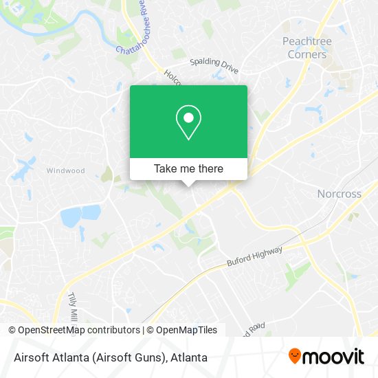 Mapa de Airsoft Atlanta (Airsoft Guns)
