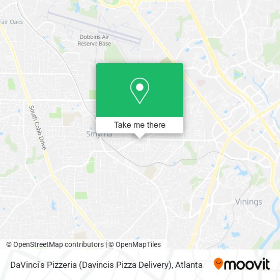 DaVinci's Pizzeria (Davincis Pizza Delivery) map