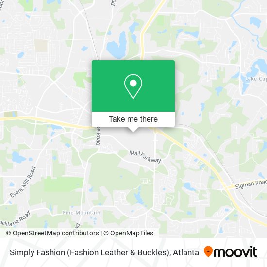 Simply Fashion (Fashion Leather & Buckles) map
