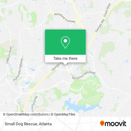 Small Dog Rescue map