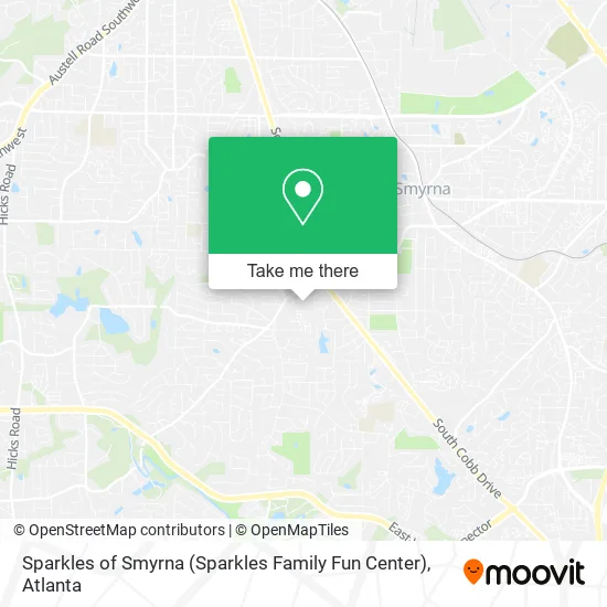 Sparkles of Smyrna (Sparkles Family Fun Center) map