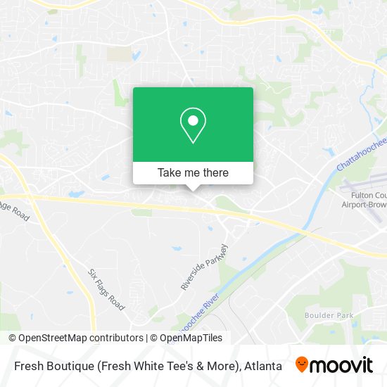 Fresh Boutique (Fresh White Tee's & More) map