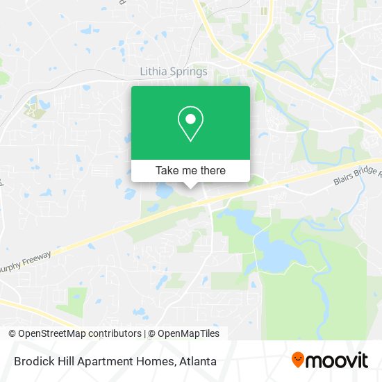 Mapa de Brodick Hill Apartment Homes