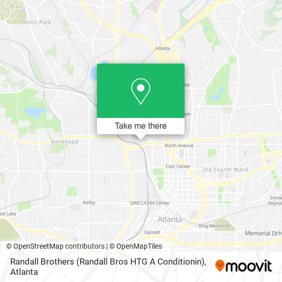 Randall Brothers (Randall Bros HTG A Conditionin) map