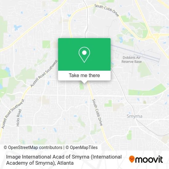 Image International Acad of Smyrna (International Academy of Smyrna) map