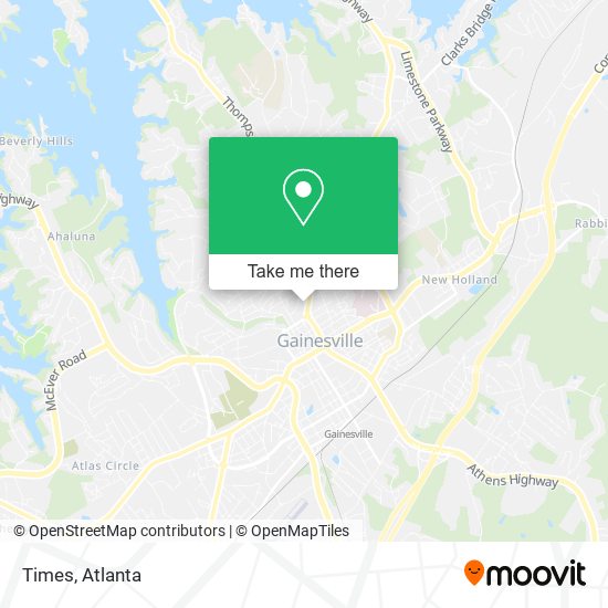 Times map