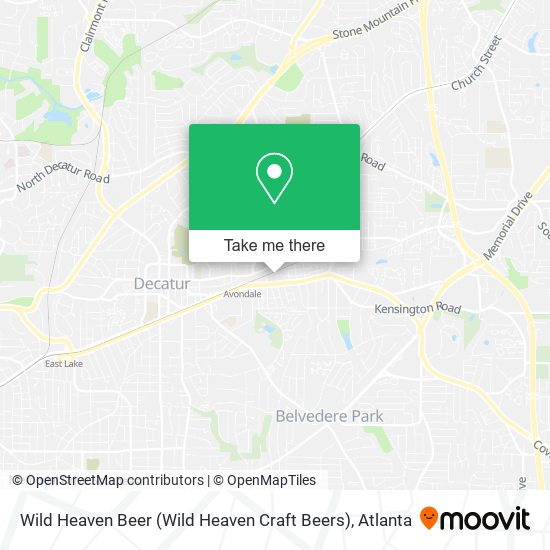 Wild Heaven Beer (Wild Heaven Craft Beers) map