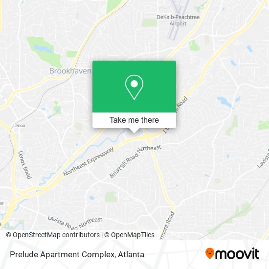 Prelude Apartment Complex map