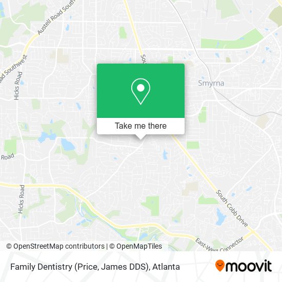 Mapa de Family Dentistry (Price, James DDS)