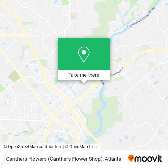 Carithers Flowers (Carithers Flower Shop) map