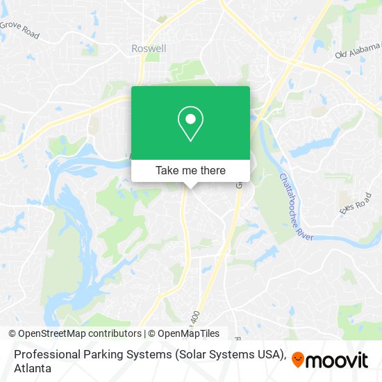 Mapa de Professional Parking Systems (Solar Systems USA)