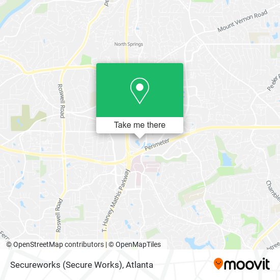 Mapa de Secureworks (Secure Works)