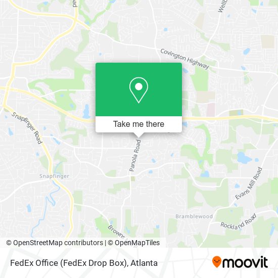 FedEx Office (FedEx Drop Box) map