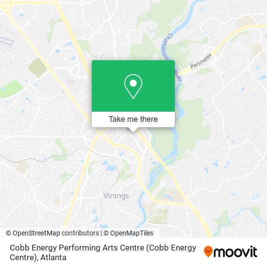 Cobb Energy Performing Arts Centre (Cobb Energy Centre) map