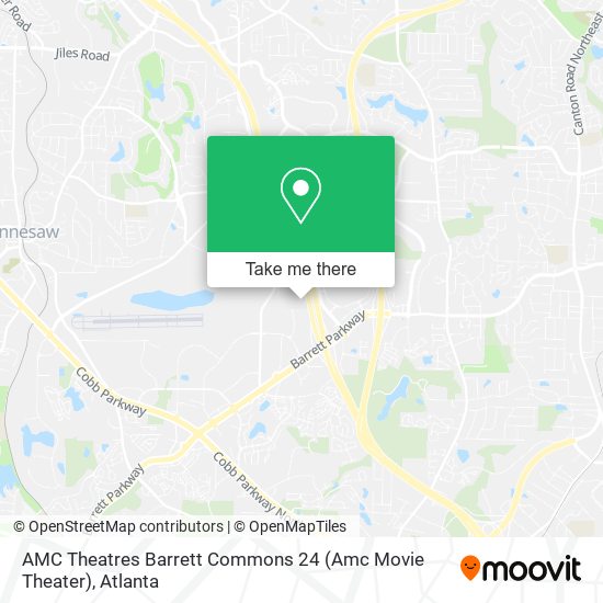 AMC Theatres Barrett Commons 24 (Amc Movie Theater) map