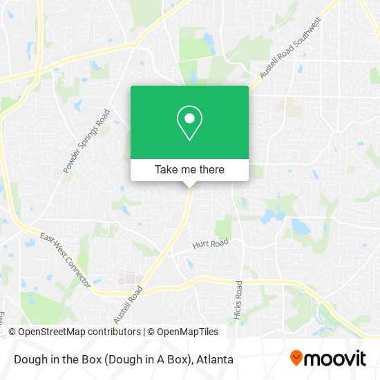 Dough in the Box map