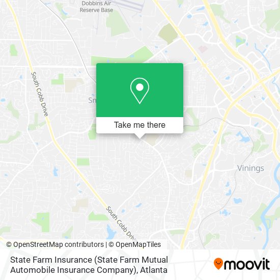 Mapa de State Farm Insurance (State Farm Mutual Automobile Insurance Company)