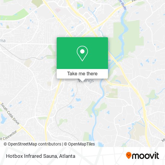 Hotbox Infrared Sauna map