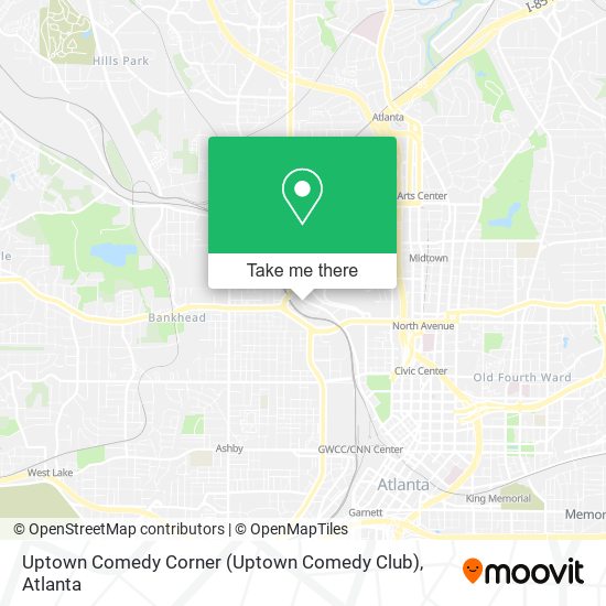 Uptown Comedy Corner (Uptown Comedy Club) map