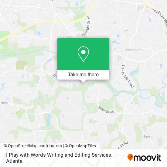 Mapa de I Play with Words Writing and Editing Services.