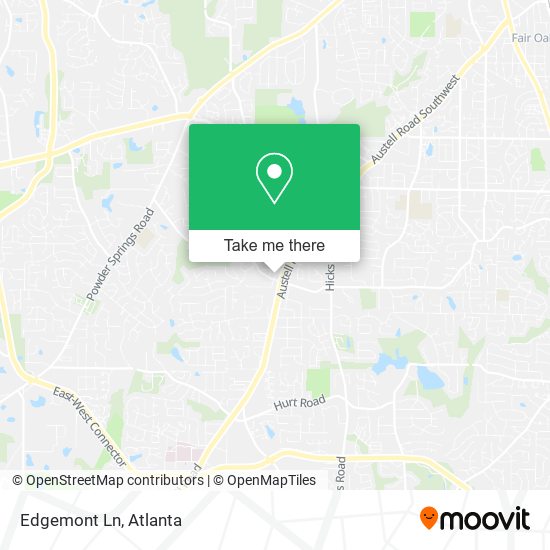 Edgemont Ln map