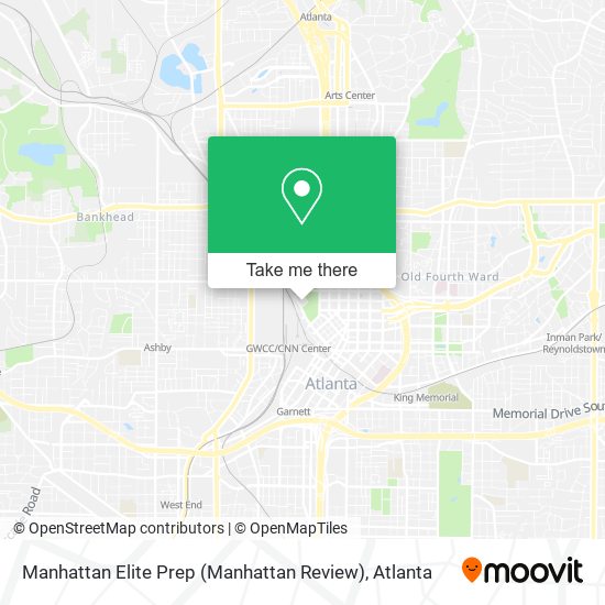 Manhattan Elite Prep (Manhattan Review) map