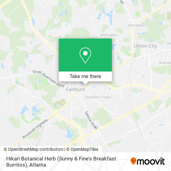 Hikari Botanical Herb (Sunny & Fine's Breakfast Burritos) map