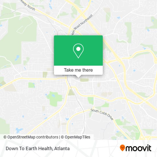 Down To Earth Health map