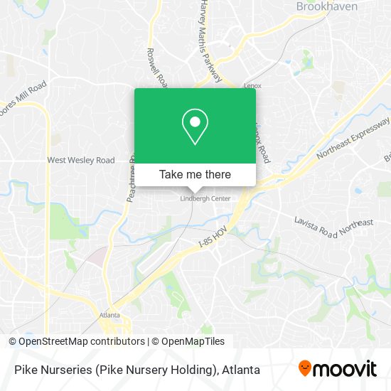 Pike Nurseries (Pike Nursery Holding) map