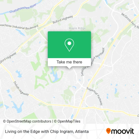 Mapa de Living on the Edge with Chip Ingram