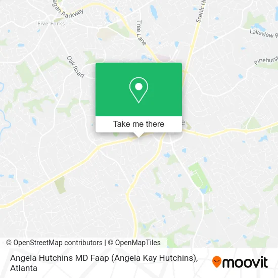 Angela Hutchins MD Faap (Angela Kay Hutchins) map