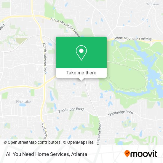 All You Need Home Services map