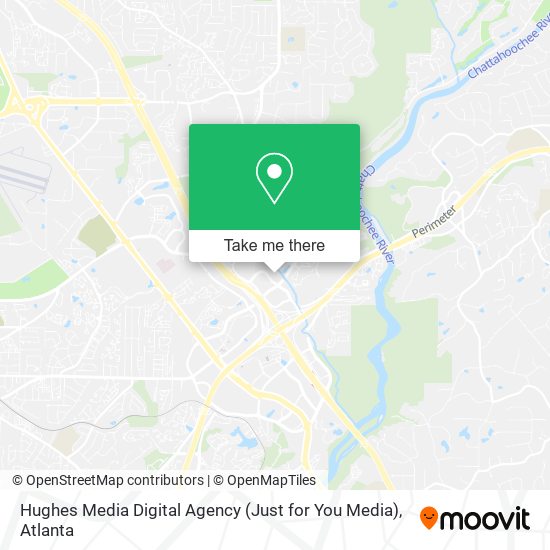Mapa de Hughes Media Digital Agency (Just for You Media)