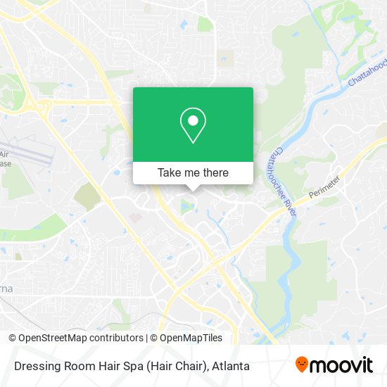 Dressing Room Hair Spa (Hair Chair) map