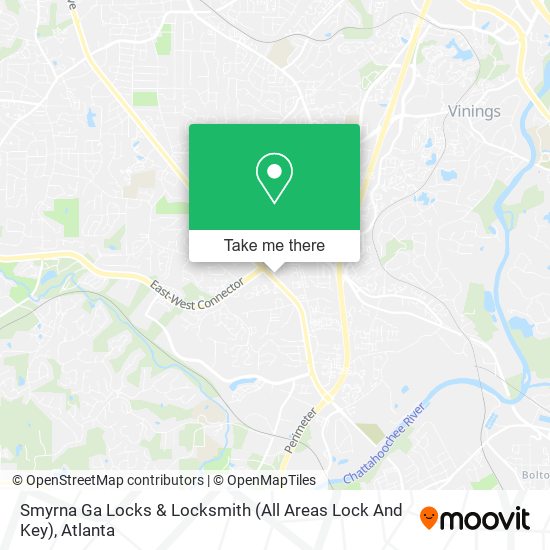 Mapa de Smyrna Ga Locks & Locksmith (All Areas Lock And Key)