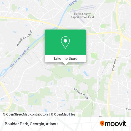 Mapa de Boulder Park, Georgia