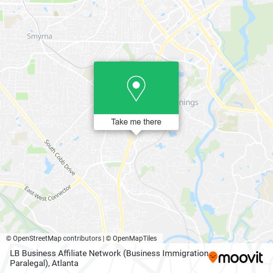 LB Business Affiliate Network (Business Immigration Paralegal) map