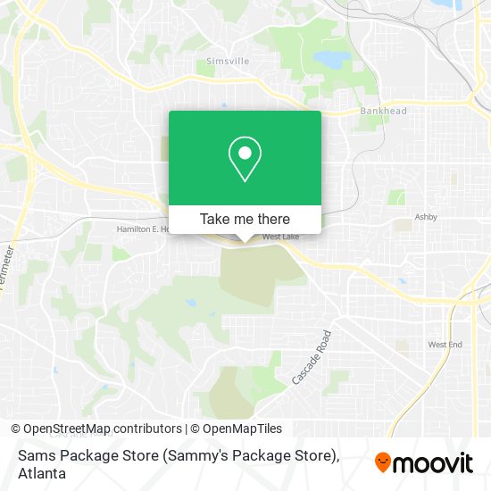 Sams Package Store (Sammy's Package Store) map