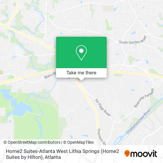 Mapa de Home2 Suites-Atlanta West Lithia Springs (Home2 Suites by Hilton)