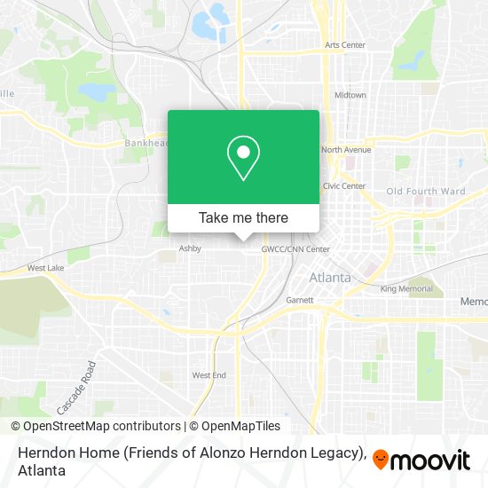Herndon Home (Friends of Alonzo Herndon Legacy) map