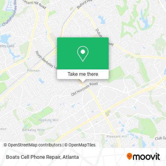 Boats Cell Phone Repair map