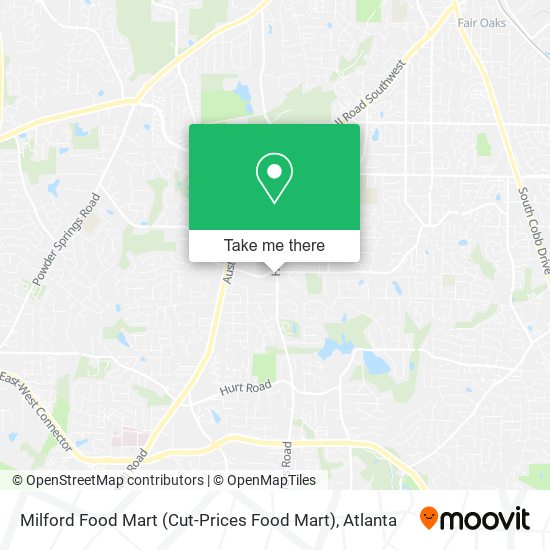 Milford Food Mart (Cut-Prices Food Mart) map