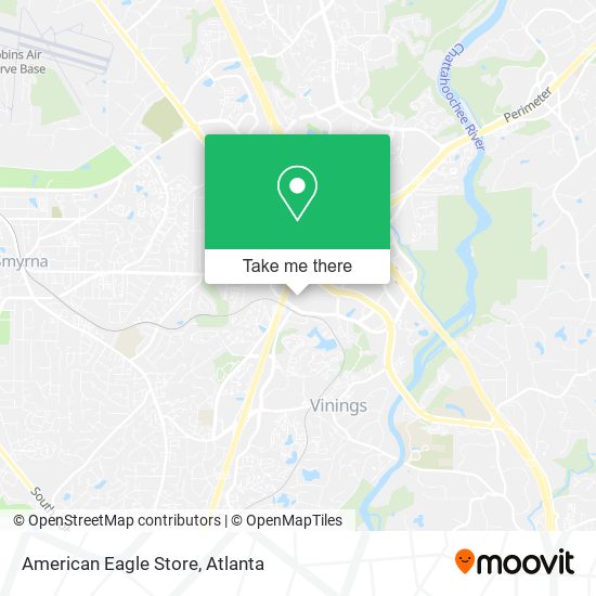 American Eagle Store map