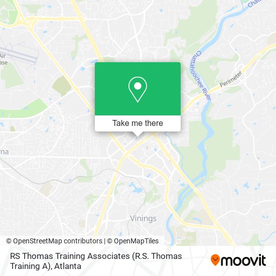 RS Thomas Training Associates (R.S. Thomas Training A) map