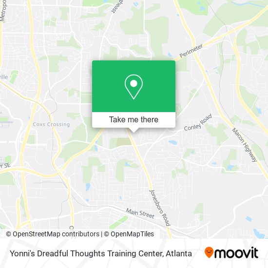 Mapa de Yonni's Dreadful Thoughts Training Center
