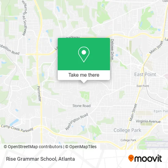 Mapa de Rise Grammar School