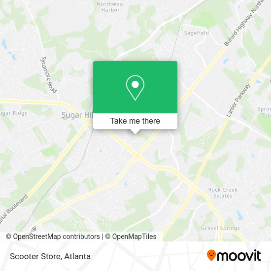Scooter Store map