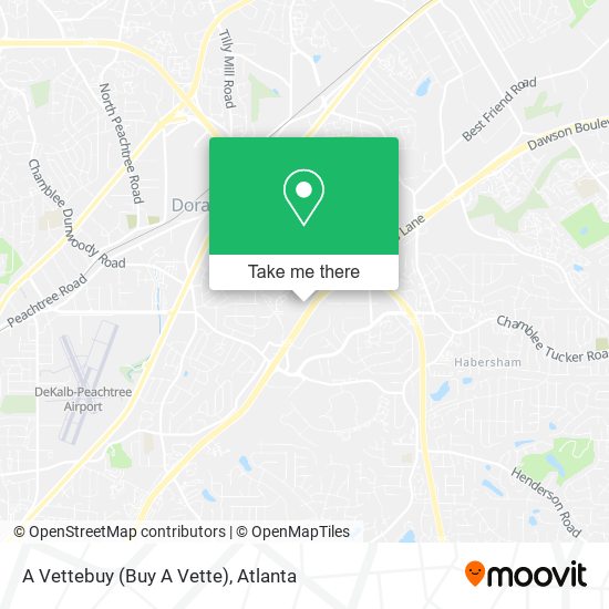 A Vettebuy (Buy A Vette) map